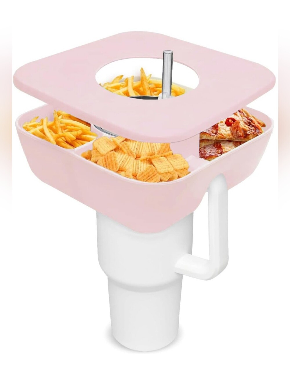 Snack Bowl For 40 Oz Stanley Pink